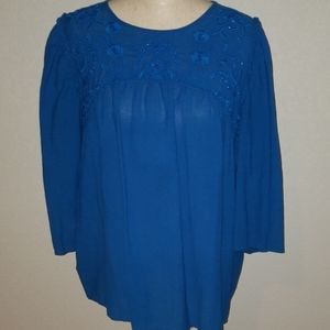 LOFT babydoll Blouse